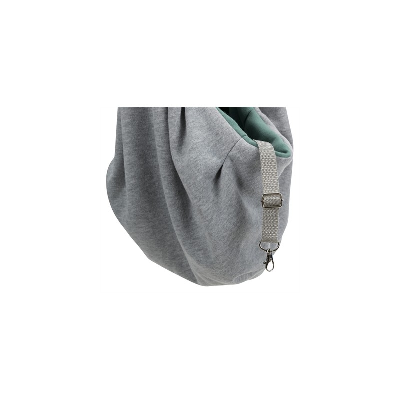 Trixie Junior Hondentas Buikdrager Lichtgrijs / Mintgroen