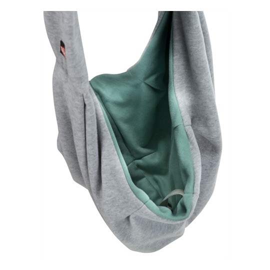 Trixie Junior Hondentas Buikdrager Lichtgrijs / Mintgroen