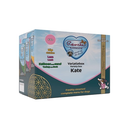 Renske Vers Vlees Variatiebox Kate Kip / Lam / Kalkoen / Eend