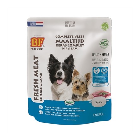 Bf Petfood Vleesvoeding Lam Worst