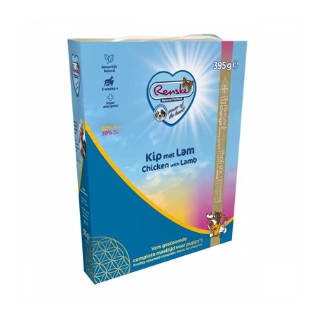 Renske Vers Vlees Puppy Kip / Lam