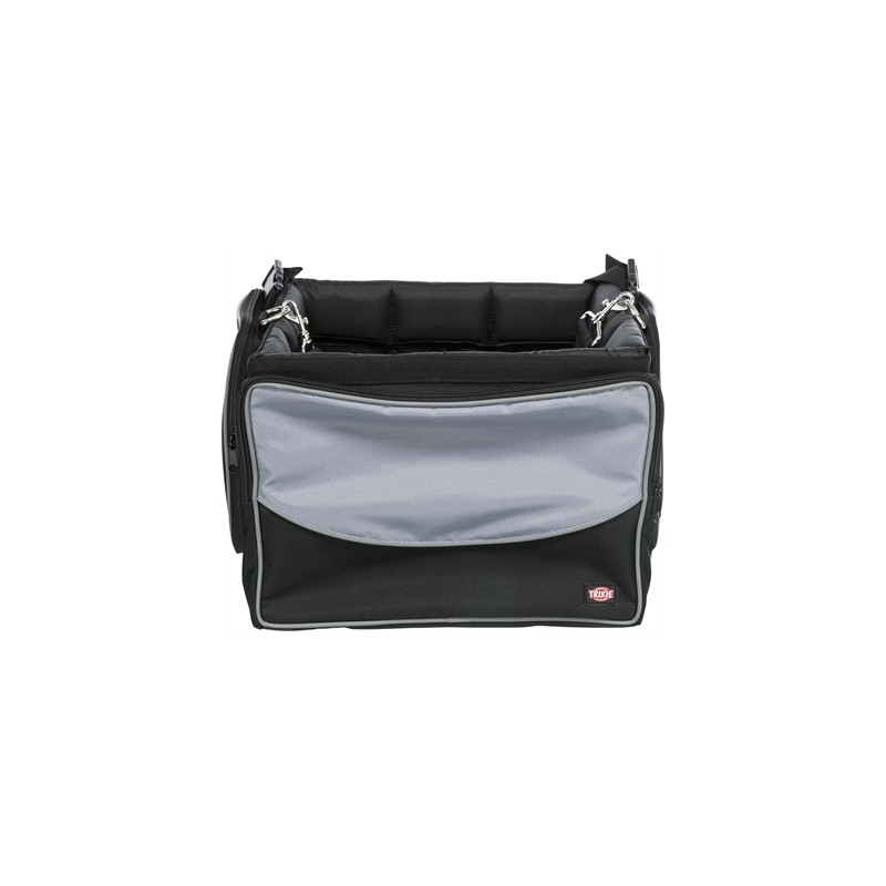 Trixie Fietsmand Voor Aan Stuur Nylon Zwart / Grijs