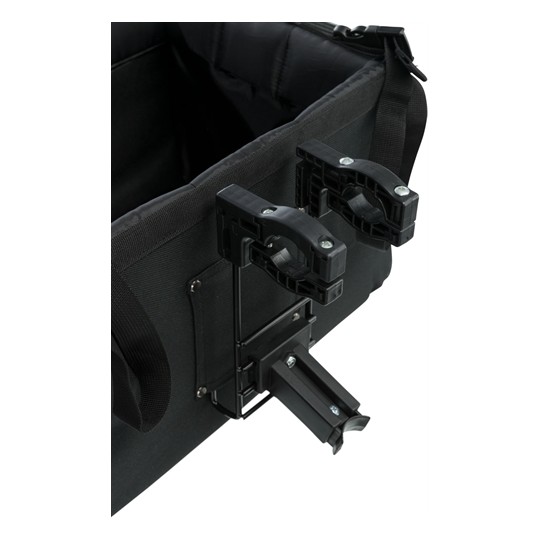 Trixie Fietsmand Voor Aan Stuur Nylon Zwart / Grijs