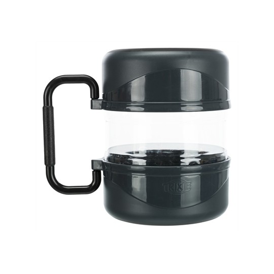 Trixie Reisset Voerbak / Drinkbak Donkergrijs