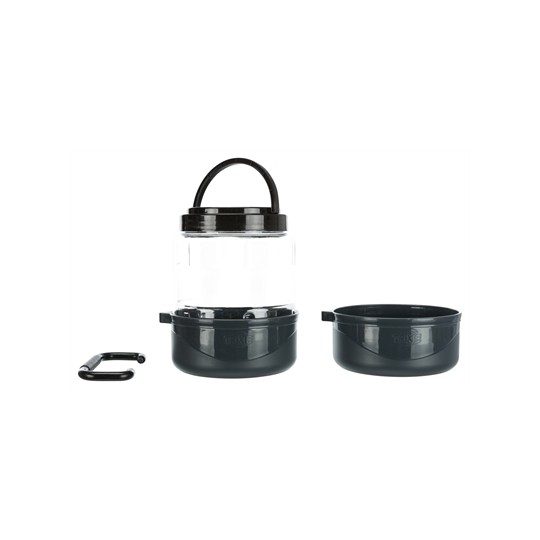 Trixie Reisset Voerbak / Drinkbak Donkergrijs