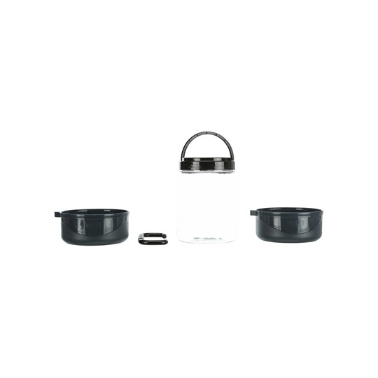 Trixie Reisset Voerbak / Drinkbak Donkergrijs