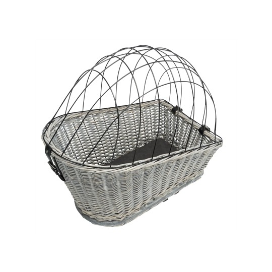 Trixie Fietsmand Bagagedrager Met Rooster Grijs