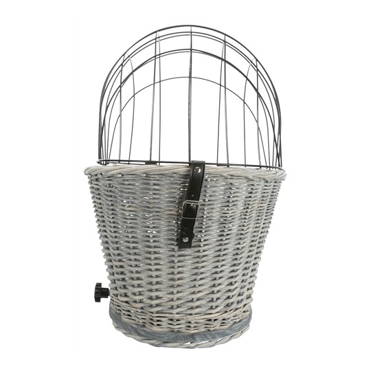 Trixie Fietsmand Bagagedrager Met Rooster Grijs