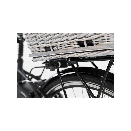 Trixie Fietsmand Bagagedrager Met Rooster Grijs