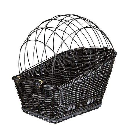 Trixie Fietsmand Met Draadkoepel Achterop Zwart