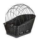 Trixie Fietsmand Met Draadkoepel Achterop Zwart