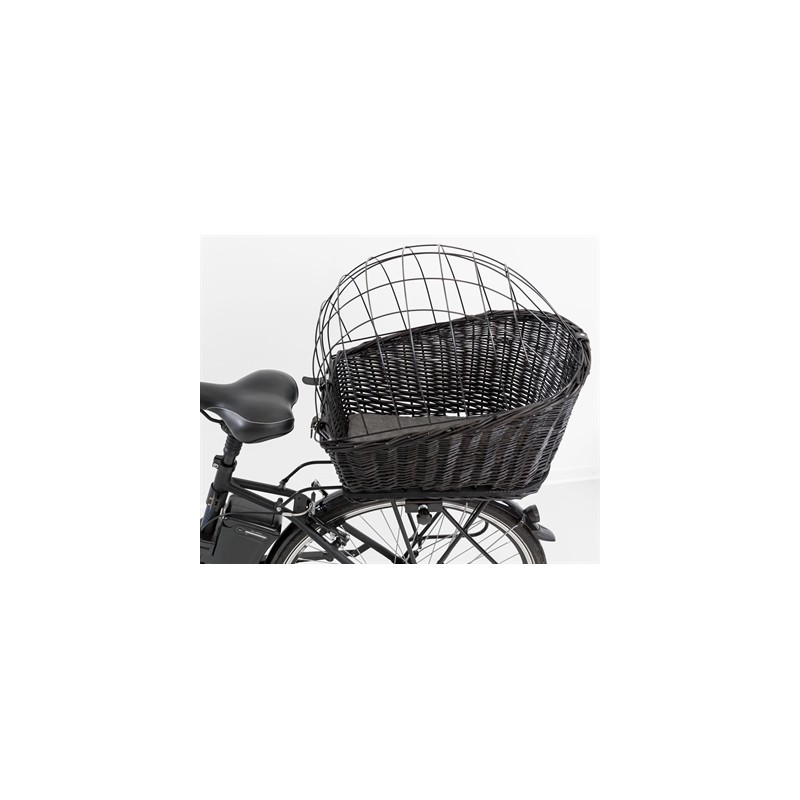 Trixie Fietsmand Met Draadkoepel Achterop Zwart