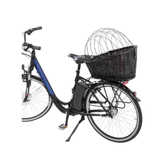 Trixie Fietsmand Met Draadkoepel Achterop Zwart