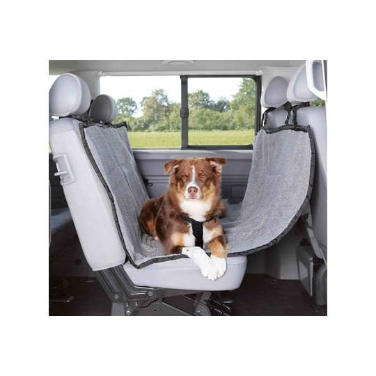 Trixie Auto-Hondendeken 4-Seasons Zwart / Grijs