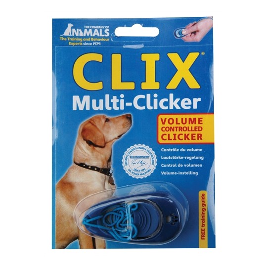 The Company Of Animals Coa Clix Multi-Clicker 3 Tonig Blauw
