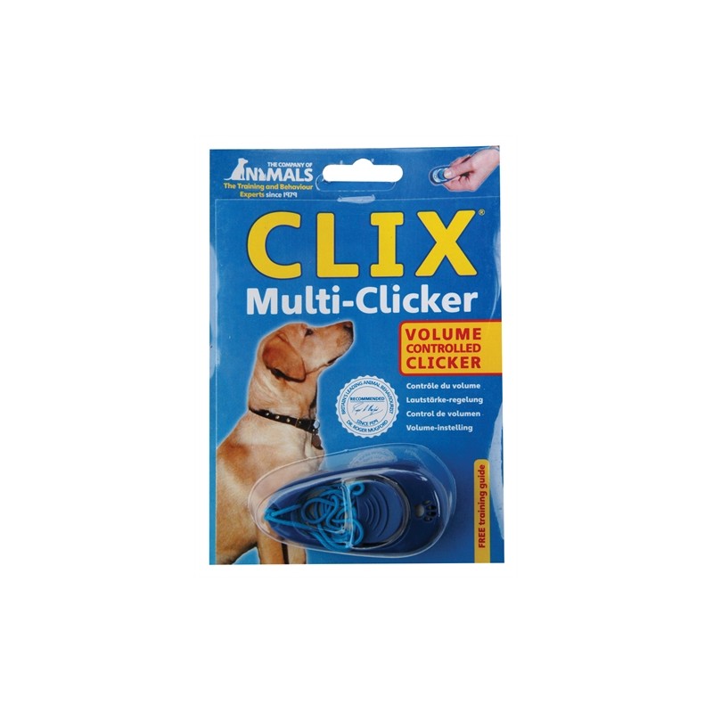 The Company Of Animals Coa Clix Multi-Clicker 3 Tonig Blauw
