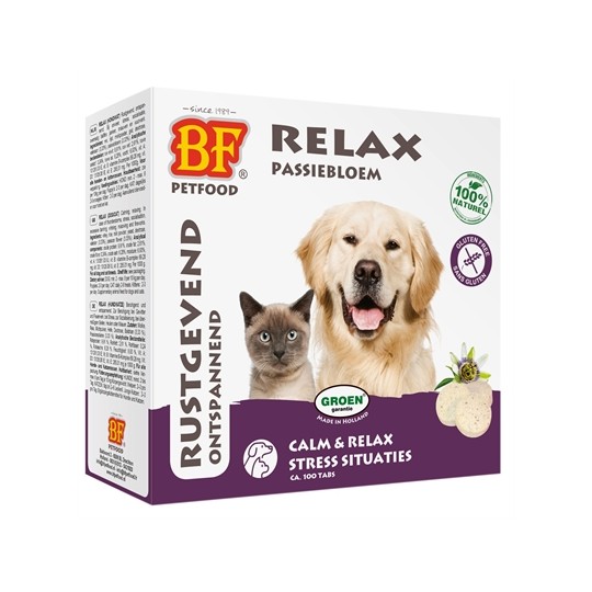 Bf Petfood Relax Hond / Kat Rustgevend / Kalmerend