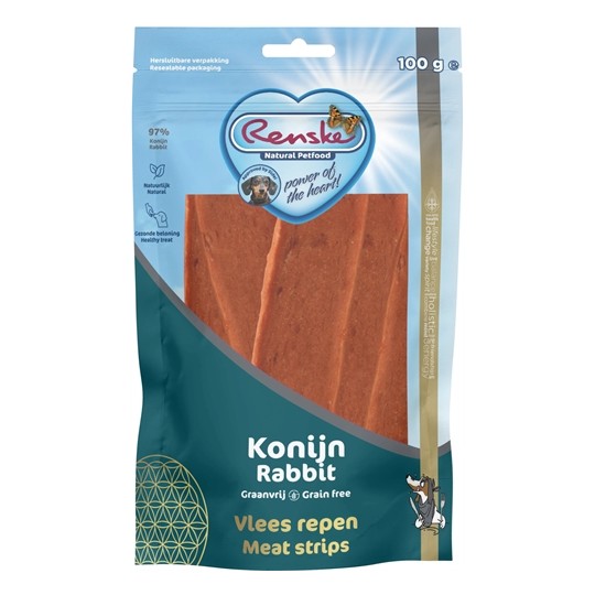 Renske Gezonde Beloning Vlees Strip Konijn