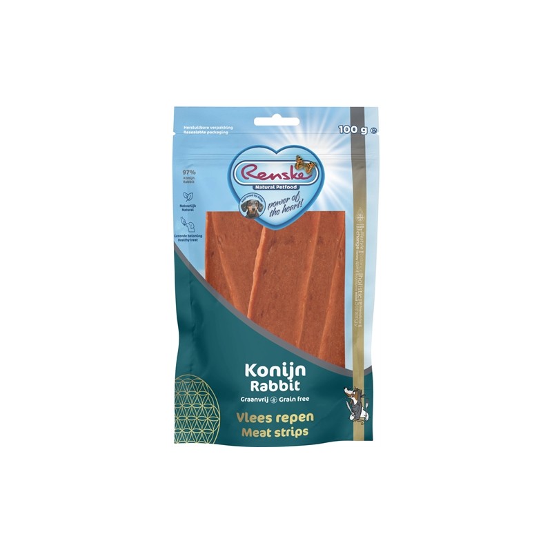 Renske Gezonde Beloning Vlees Strip Konijn