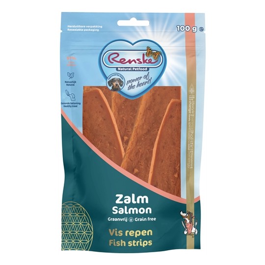 Renske Gezonde Beloning Vlees Strip Zalm