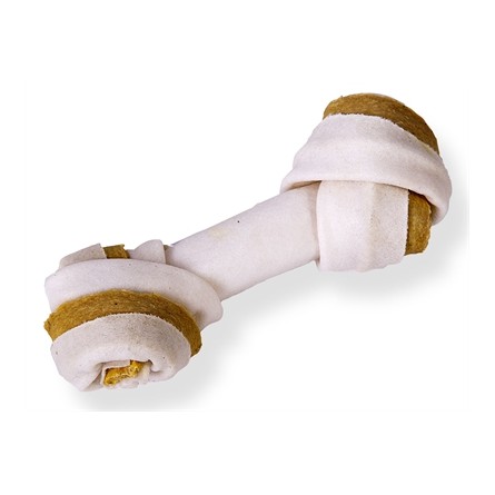 Petsnack Duoknoop Met Semi-Moist Strip