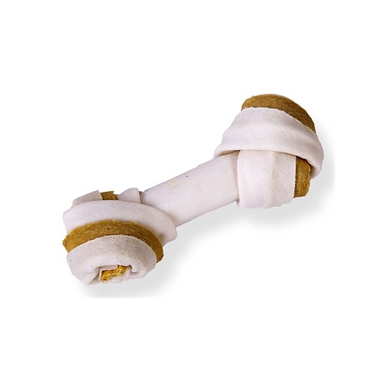 Petsnack Duoknoop Met Semi-Moist Strip