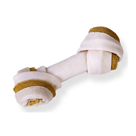 Petsnack Duoknoop Met Semi-Moist Strip