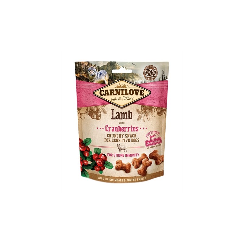 Carnilove Crunchy Snack Lam / Cranberries