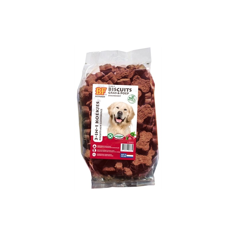 Bf Petfood 3 In 1 Hondenkoekjes Met Cranberry