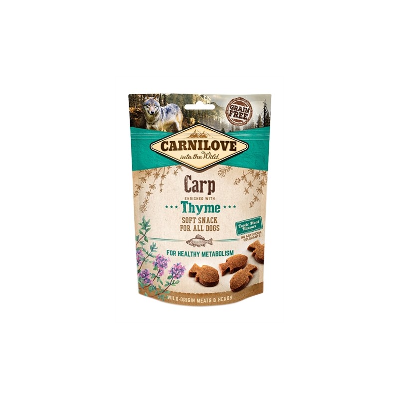 Carnilove Soft Snack Karper / Tijm