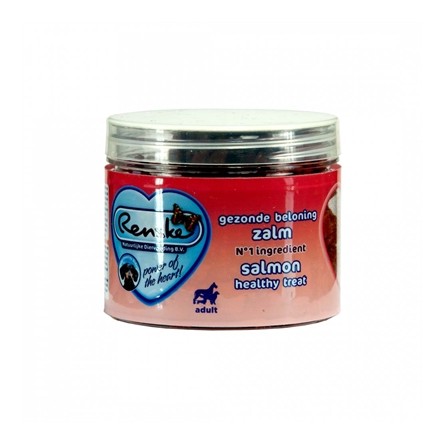 Renske Hond Gezonde Beloning Mini Hartjes Zalm