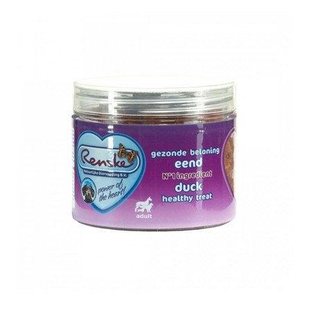 Renske Hond Gezonde Beloning Mini Hartjes Eend