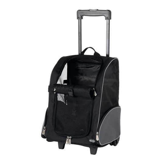 Trixie Reismand Trolley Zwart / Grijs