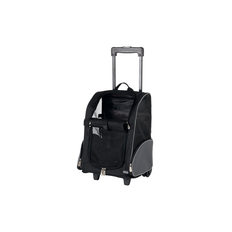 Trixie Reismand Trolley Zwart / Grijs