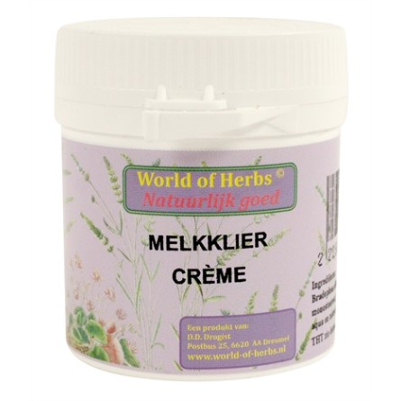 World Of Herbs Fytotherapie Melkklier Creme