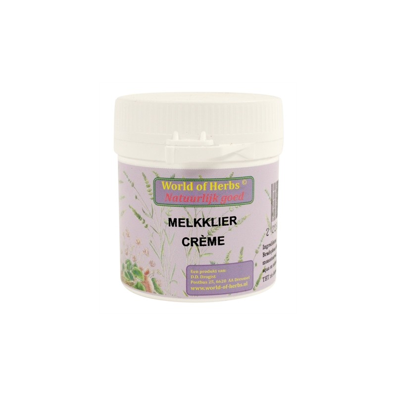 World Of Herbs Fytotherapie Melkklier Creme