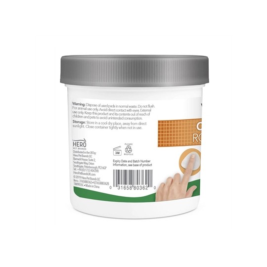 Vets Best Clean Eye Round Pads