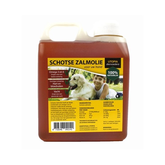 Utopia Schotse Zalmolie Naturel