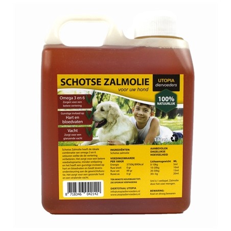 Utopia Schotse Zalmolie Naturel