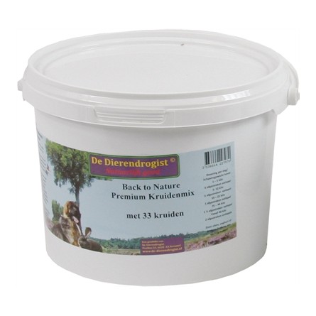 Dierendrogist Back To Nature Premium Kruidenmix Met 33 Kruiden