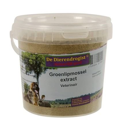 Dierendrogist Groenlipmossel Extract Veterinair