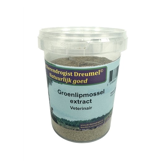 Dierendrogist Groenlipmossel Extract Veterinair
