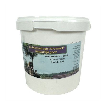 Dierendrogist Wei Proteine Eiwit Concentraat Hond / Kat