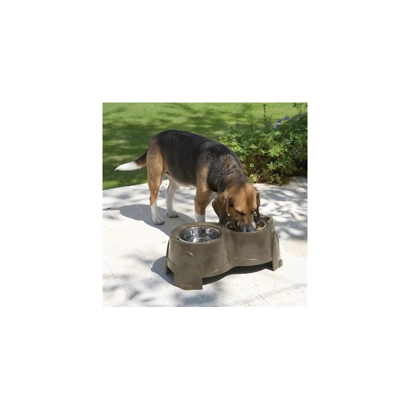 Savic Voerbak Ergo Feeder Warmgrijs