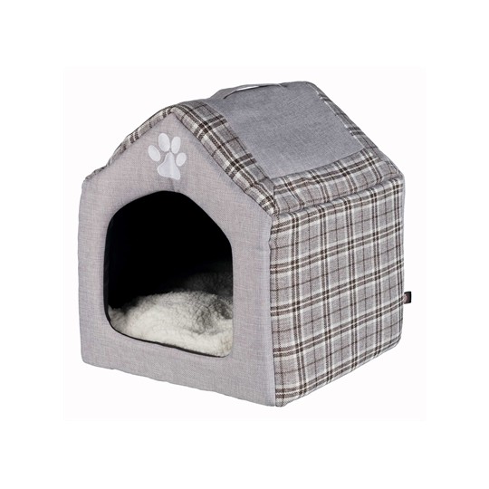 Trixie Relax Iglo Hondenhuis Silas Grijs / Creme