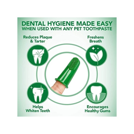 Vets Best Vinger Tandenborstels