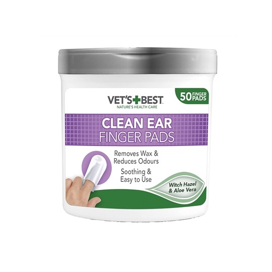 Vets Best Clean Ear Finger Pads