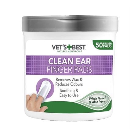 Vets Best Clean Ear Finger Pads