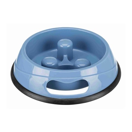 Trixie Voerbak Slow Feed Kunststof Anti-Slip Assorti