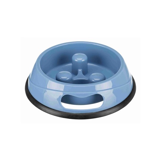 Trixie Voerbak Slow Feed Kunststof Anti-Slip Assorti